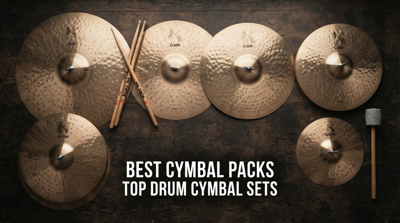 best cymbal packs top drum cymbal sets