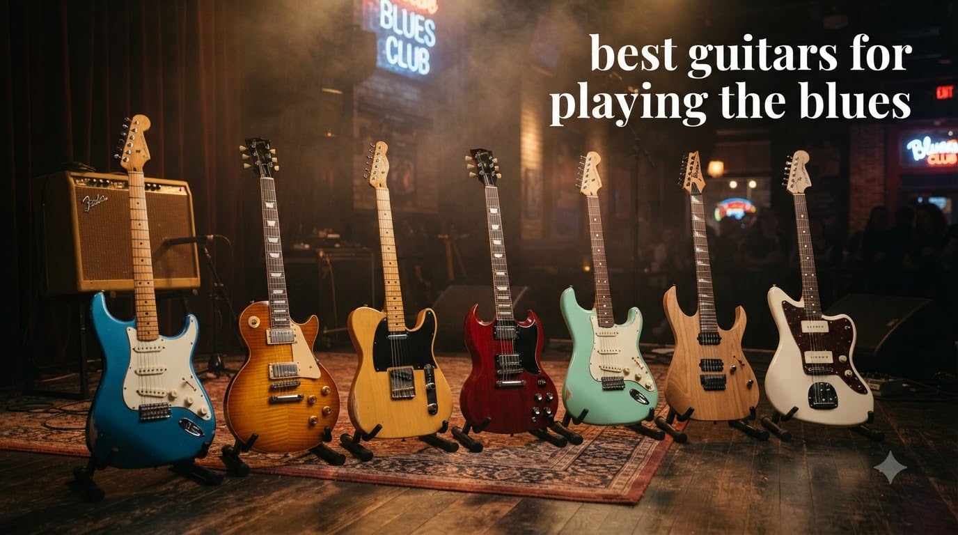 best guitars for playing the blues