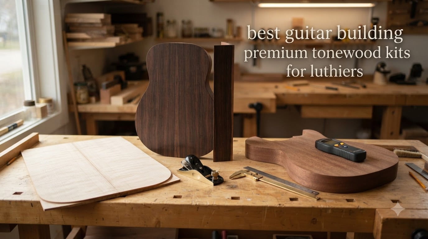 best guitar building premium tonewood kits for luthiers