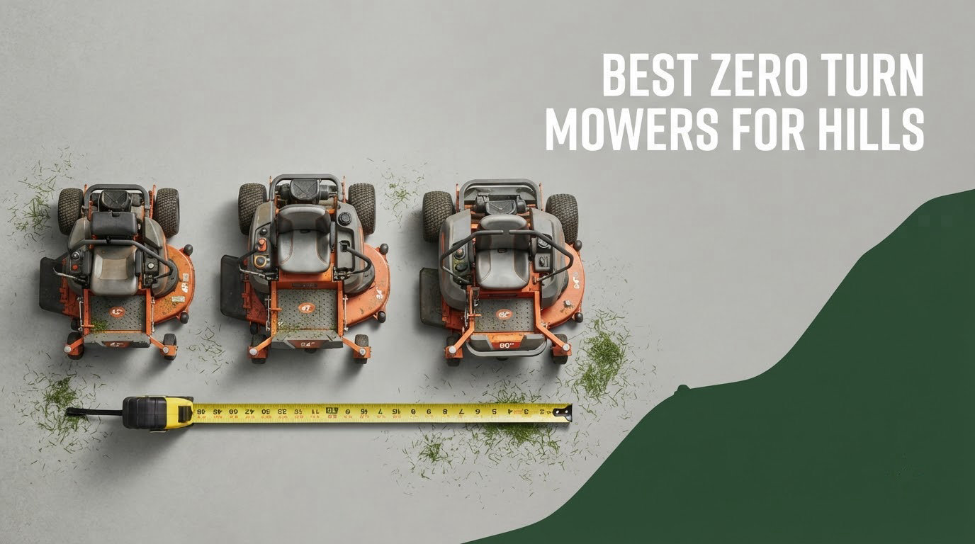 best zero turn mowers for hills