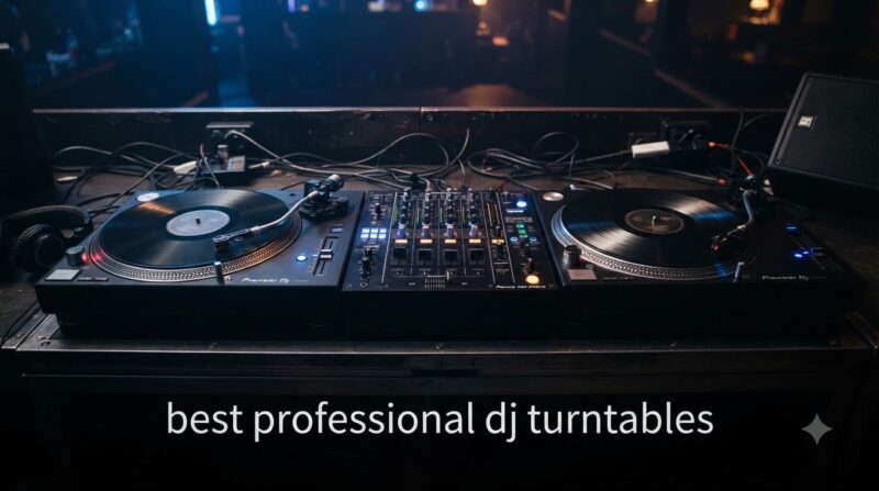 best professional dj turntables