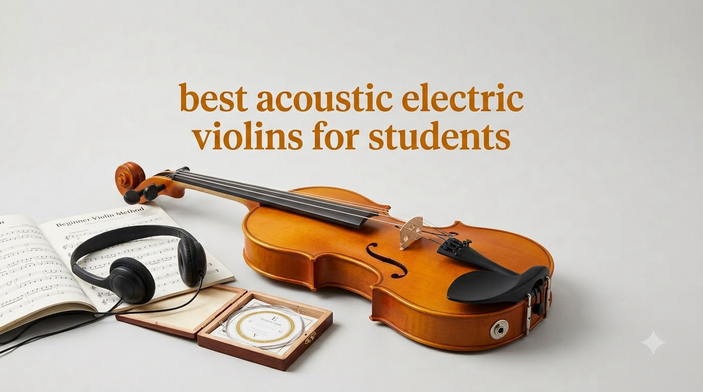 best acoustic electric violins for students