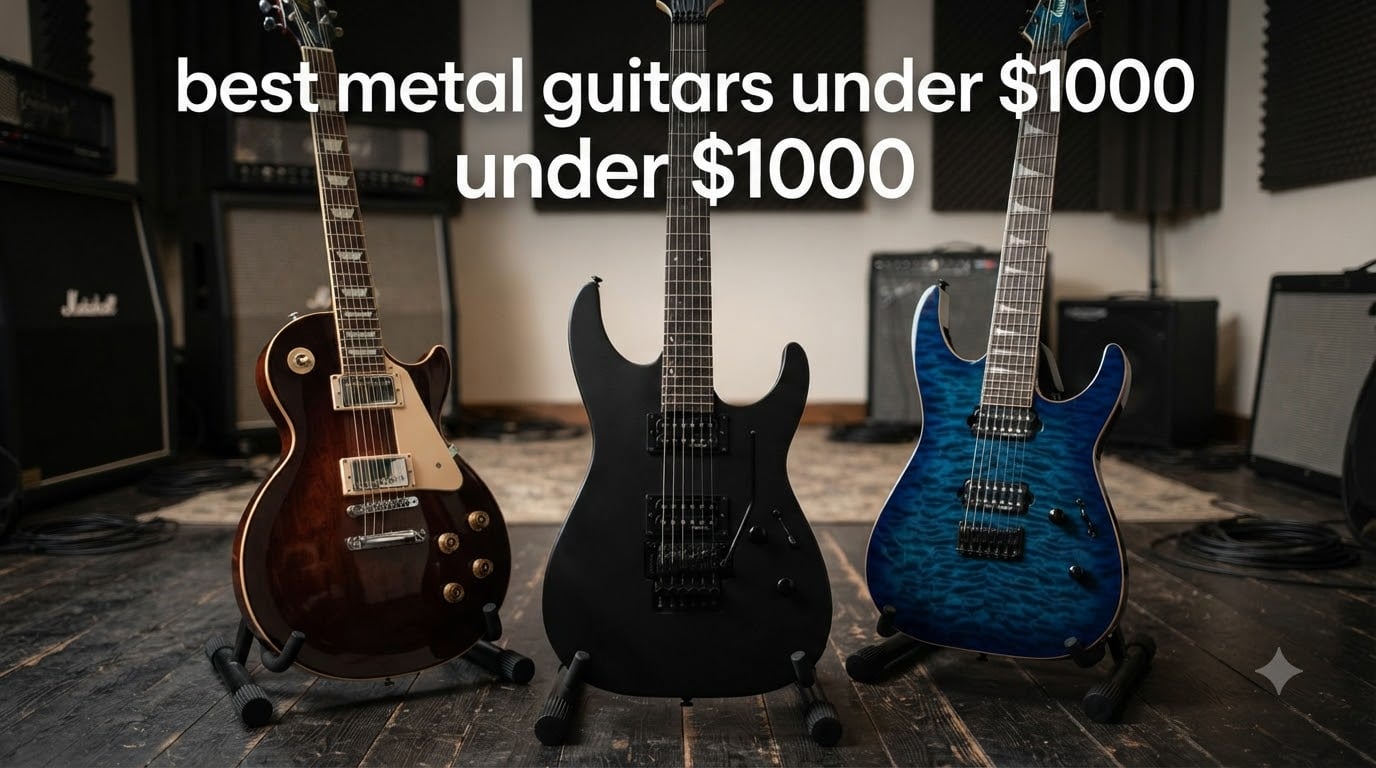 best metal guitars under $1000