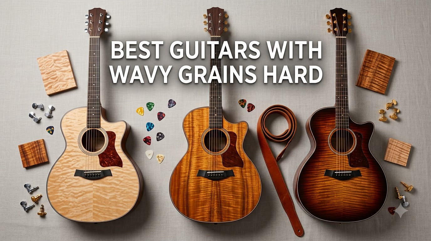 best guitars with wavy grains hard