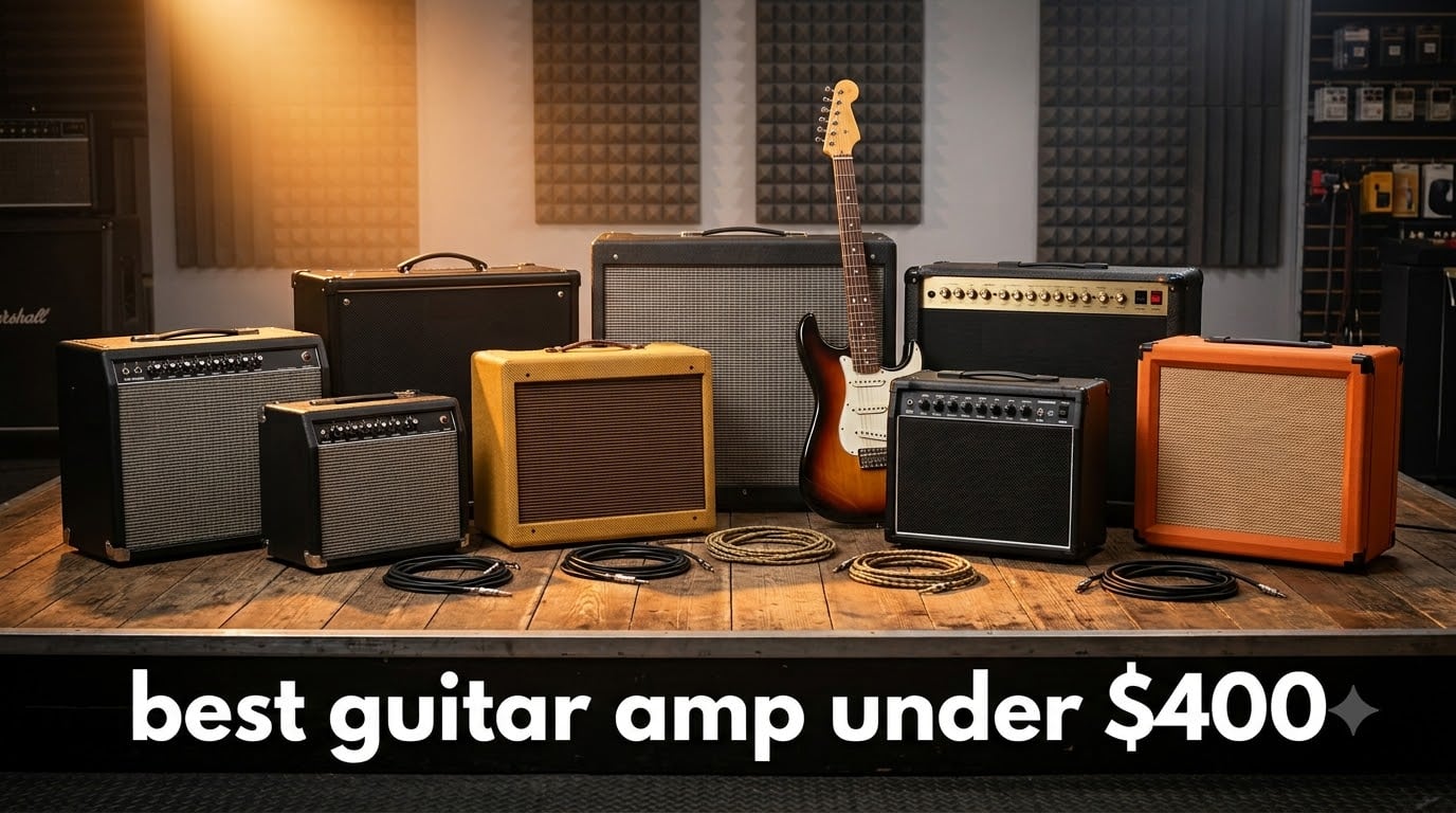 best guitars amp under $400