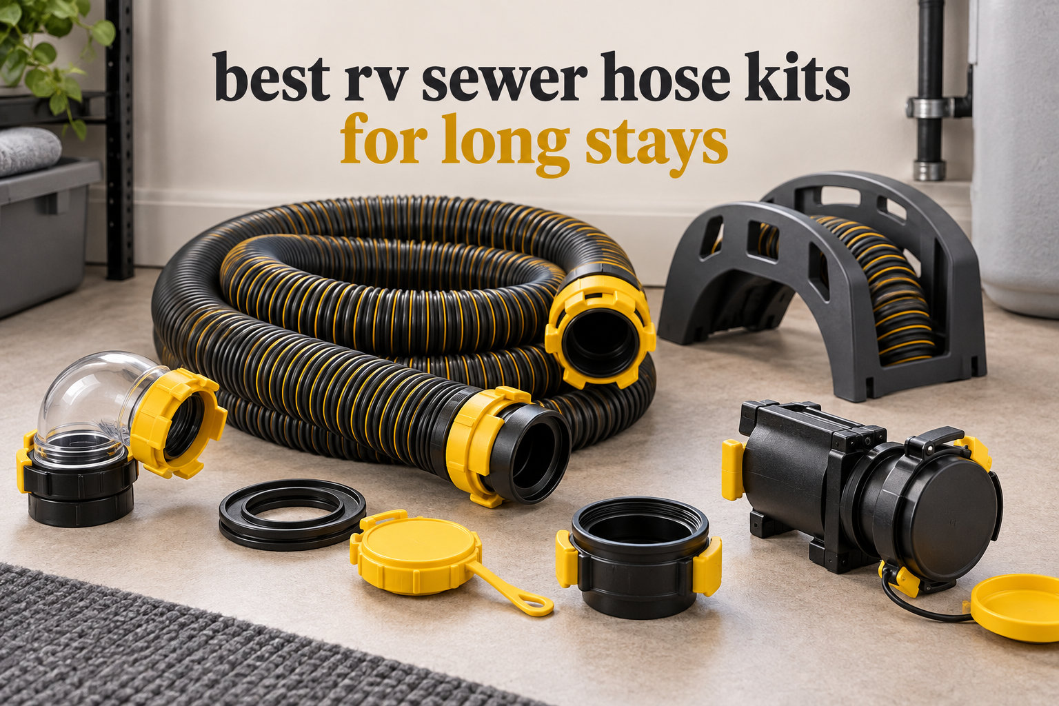 best rv sewer hose kits for long stays