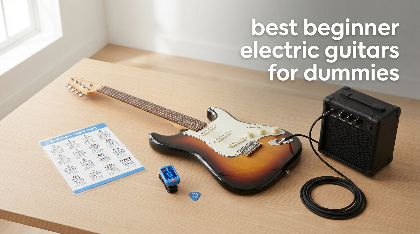 best beginner electric guitars for dummies