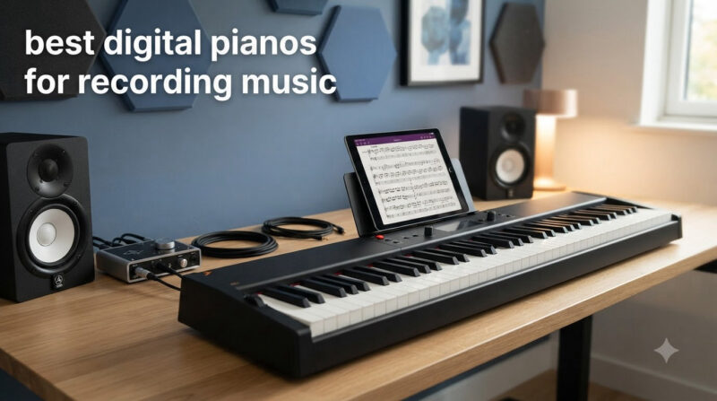 best digital pianos for recording music