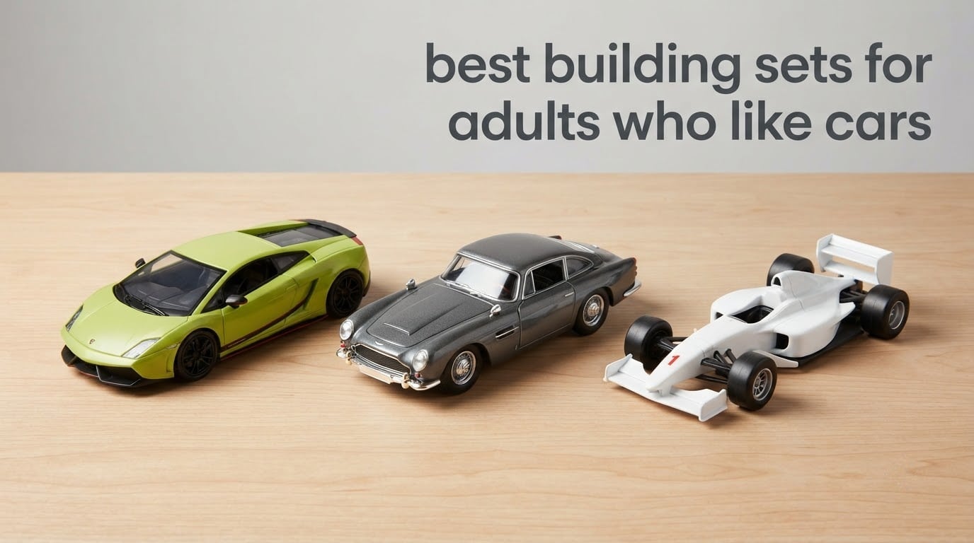 best building sets for adults who like cars
