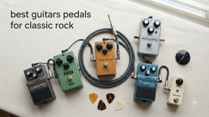 best guitars pedals for classic rock