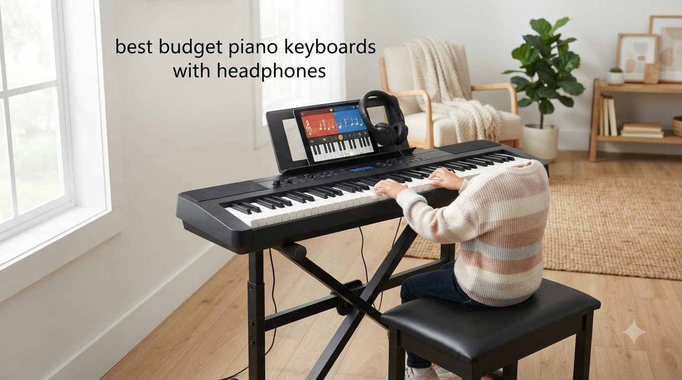 best budget piano keyboards with headphones