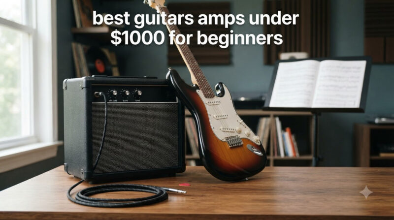 best guitars amps under $1000 for beginners