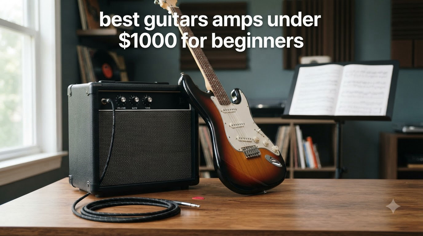best guitars amps under $1000 for beginners