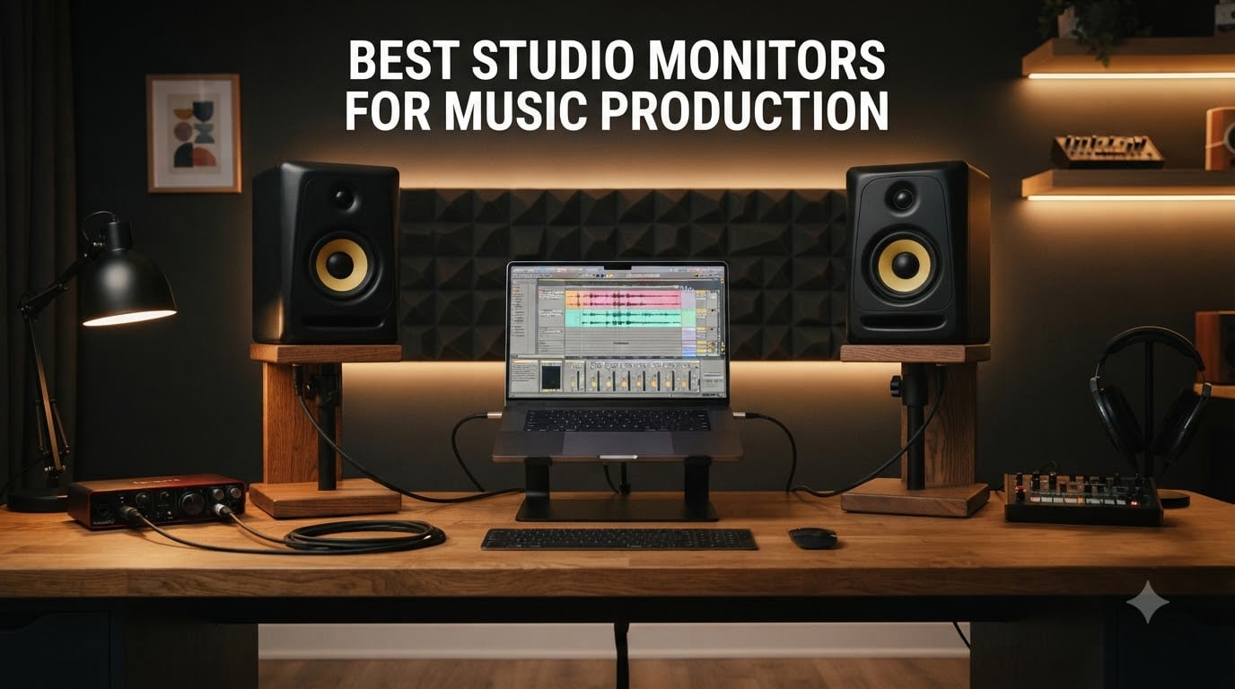 best studio monitors for music production