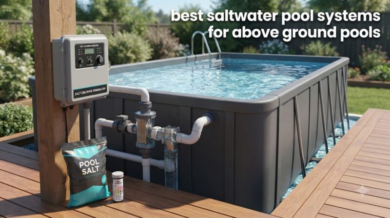 best saltwater pool systems for above ground pools