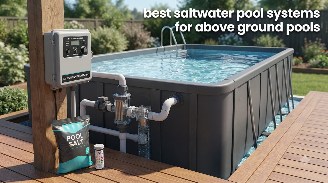 best saltwater pool systems for above ground pools
