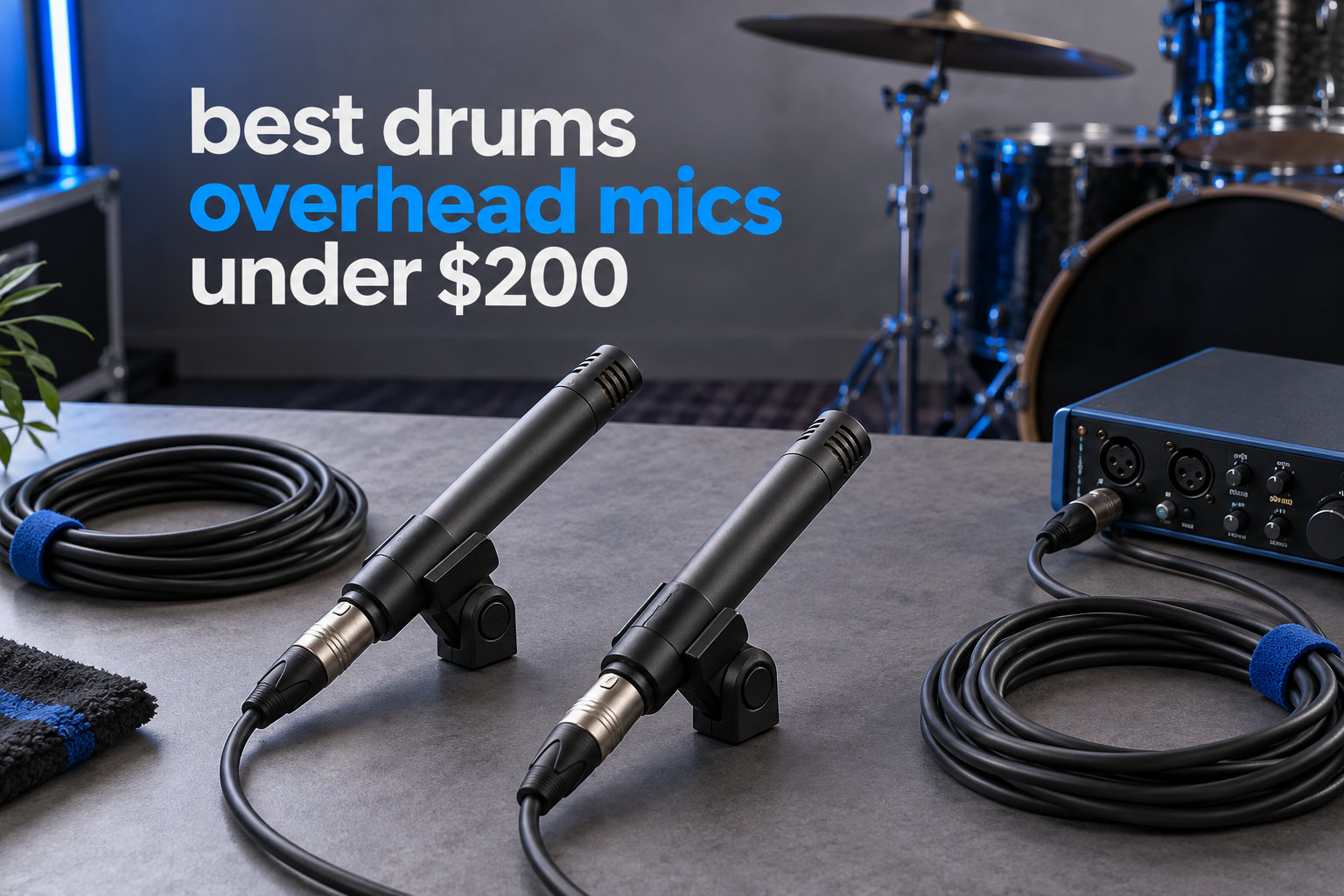 best drums overhead mics under $200