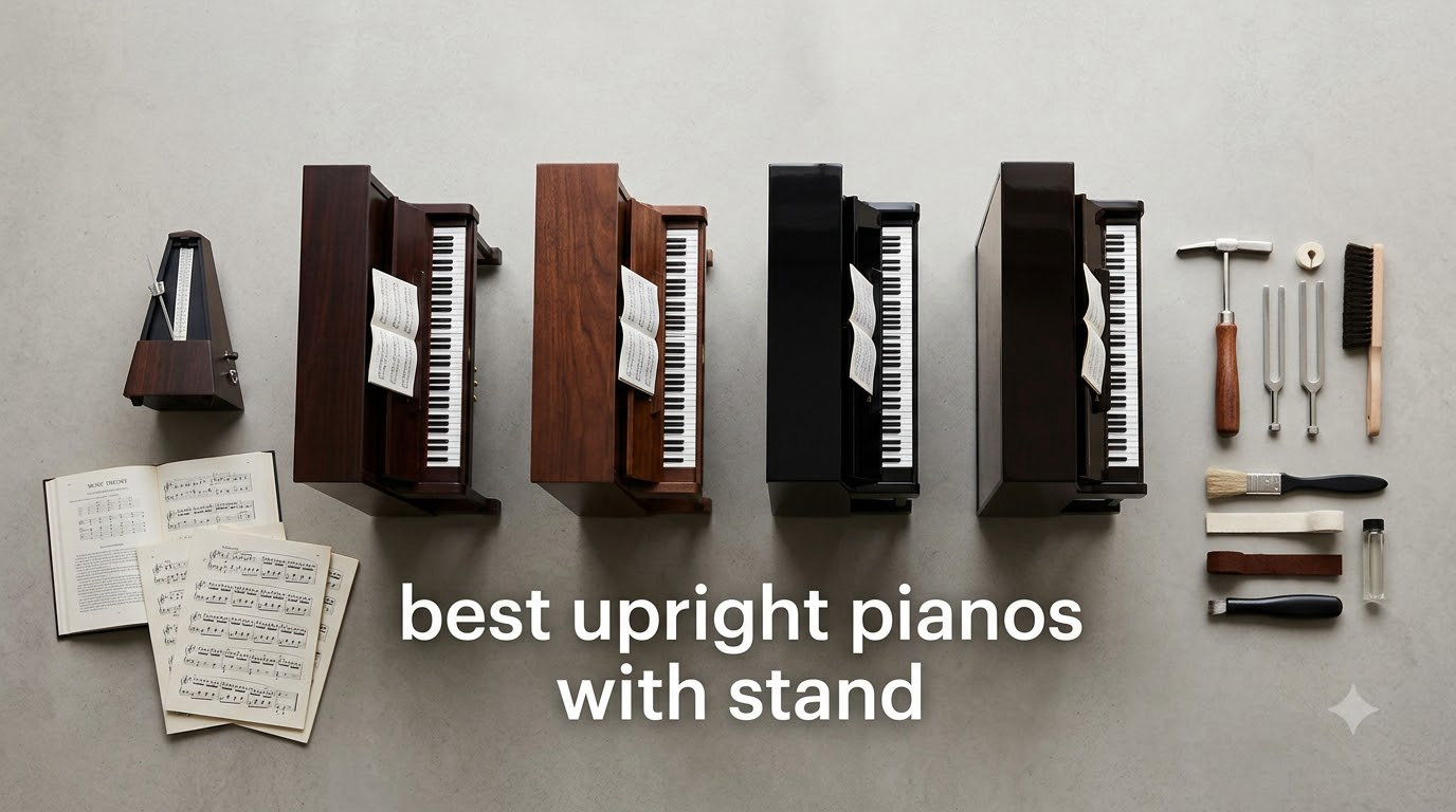 best upright pianos with stand