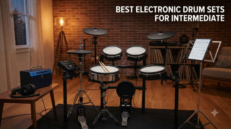 best electronic drum sets for intermediate