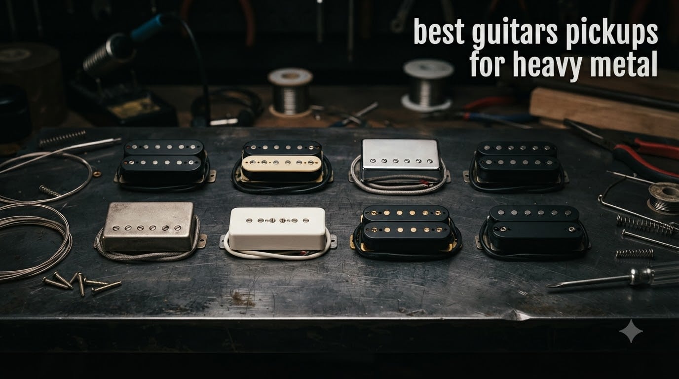 best guitars pickups for heavy metal