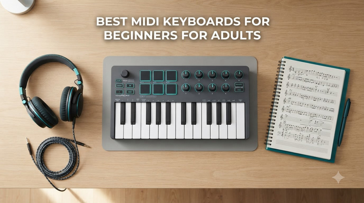 best midi keyboards for beginners for adults