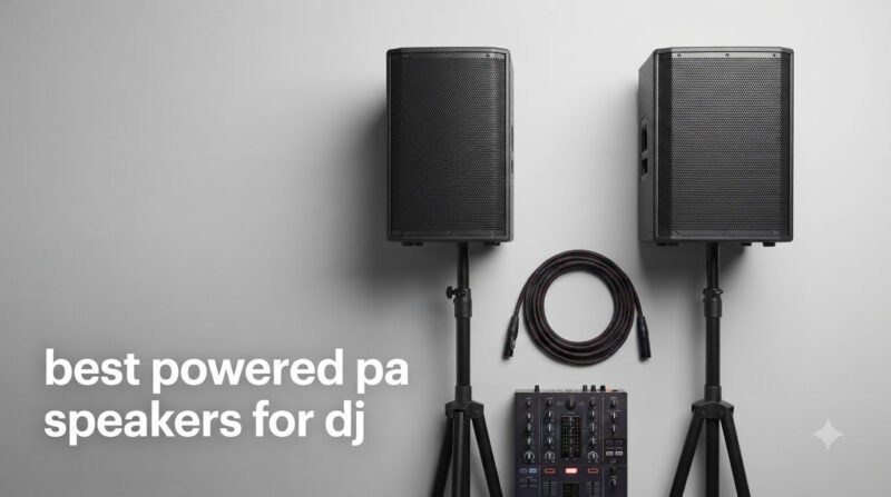best powered pa speakers for dj