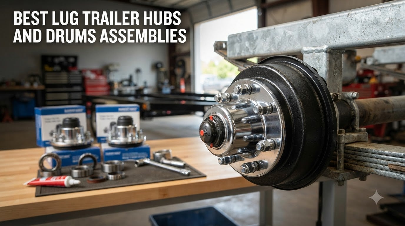 best lug trailer hubs and drums assemblies
