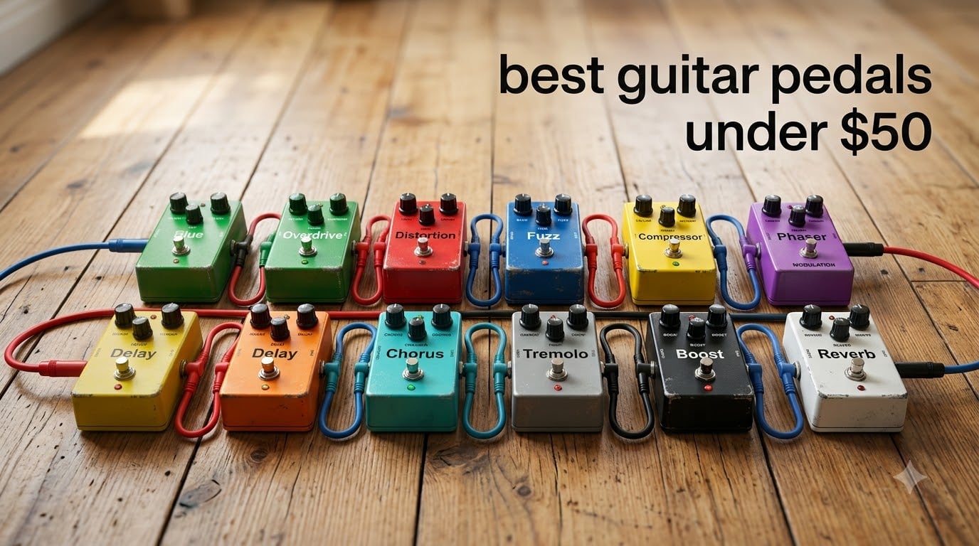 best guitars pedals under $50