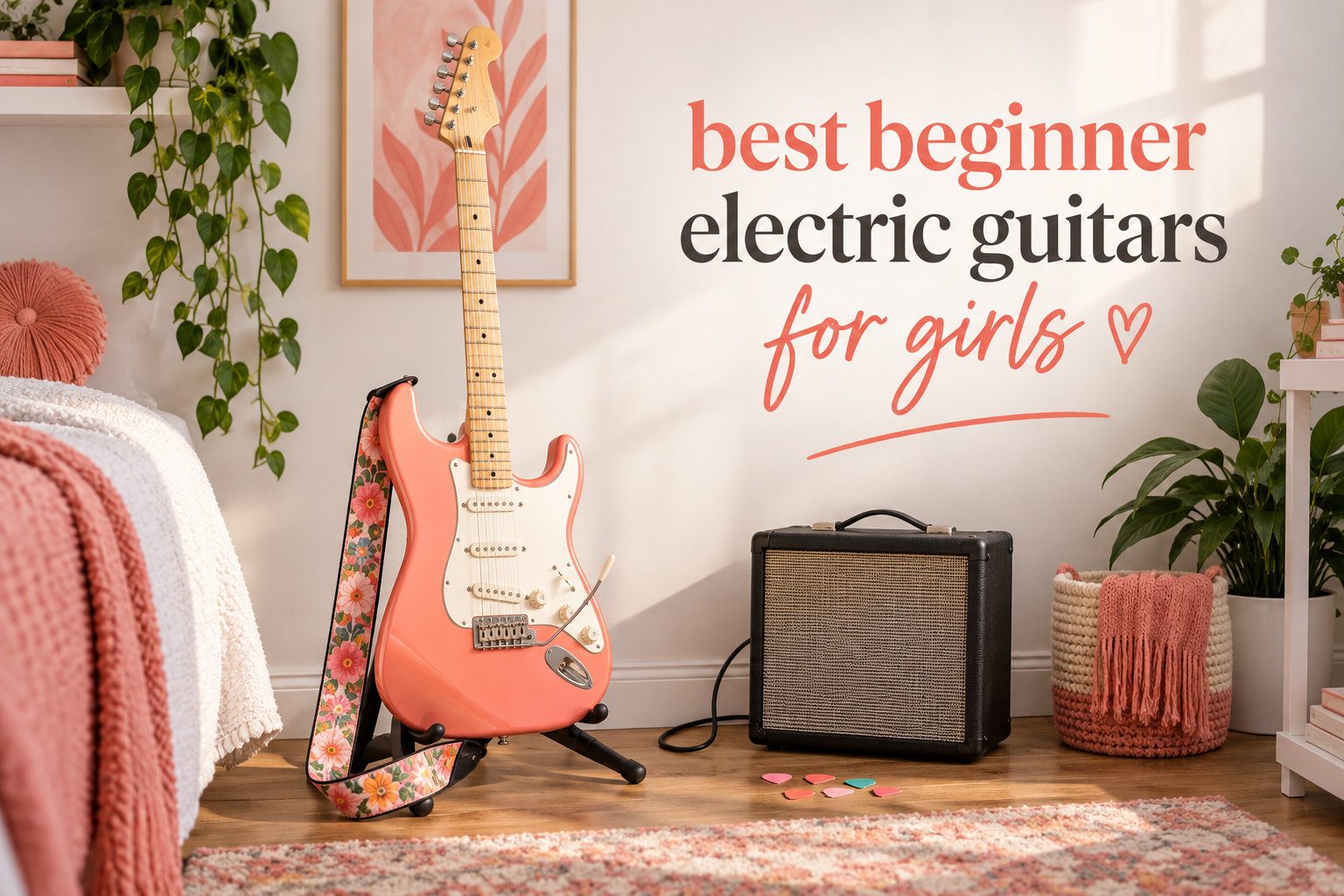 best beginner electric guitars for girls