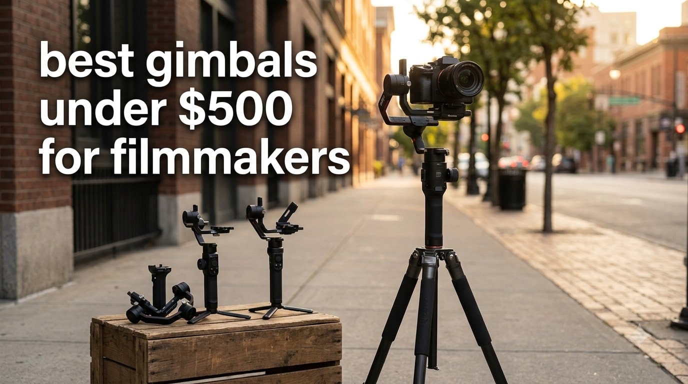 best gimbals under $500 for filmmakers