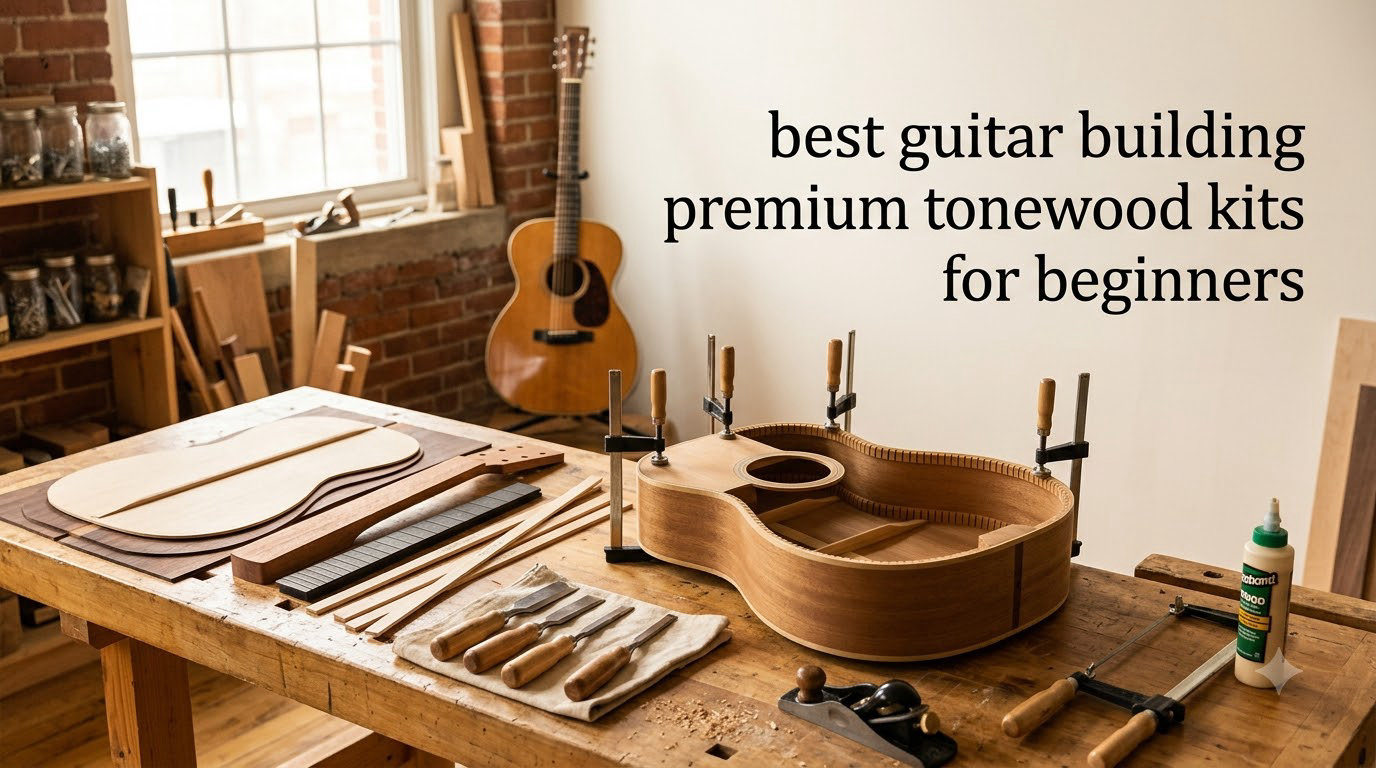 best guitar building premium tonewood kits for beginners