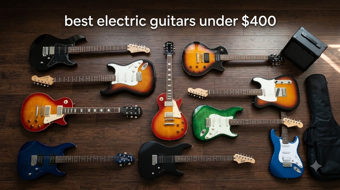 best electric guitars under $400