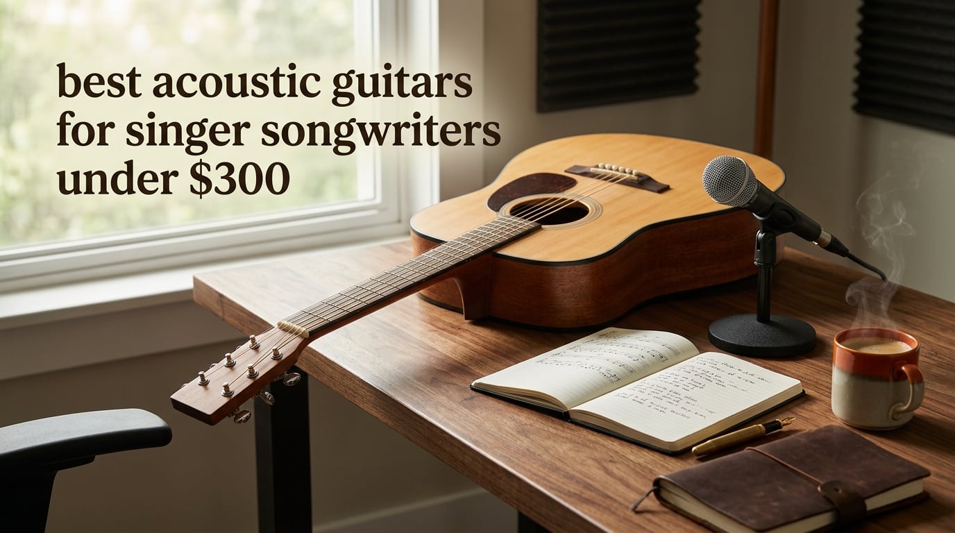 best acoustic guitars for singer songwriters under $300