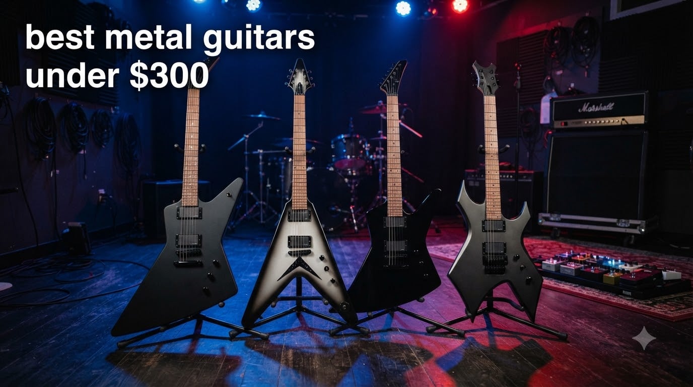 best metal guitars under $300