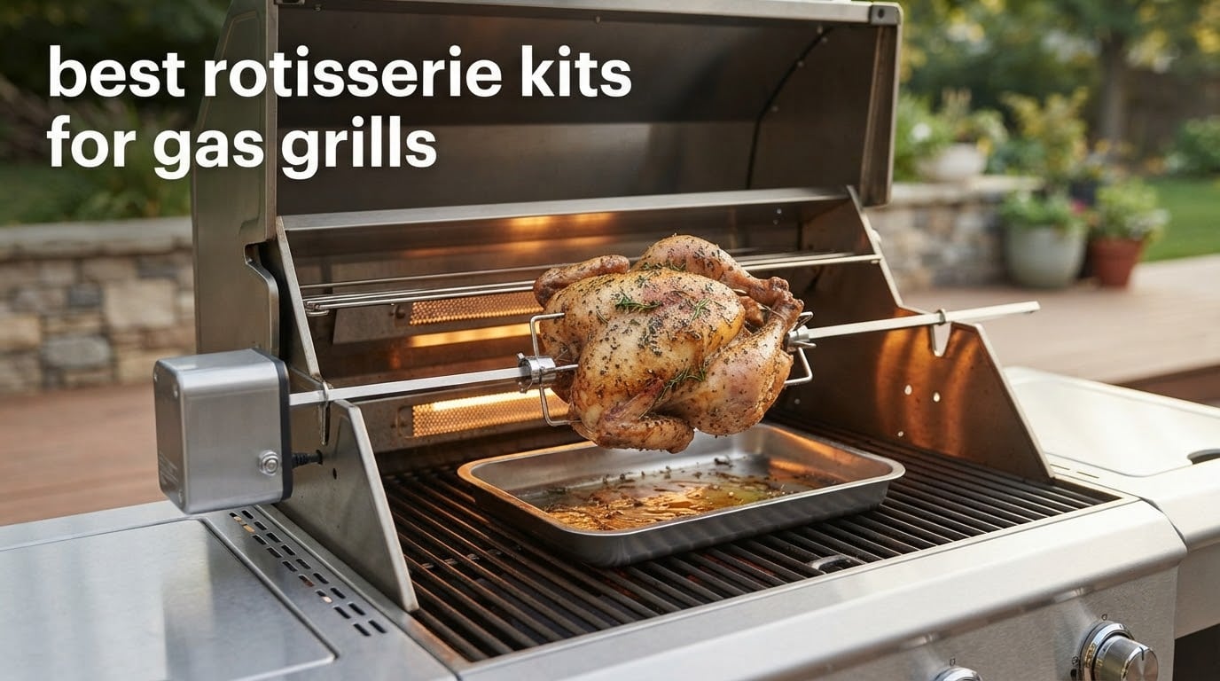 best rotisserie kits for gas grills