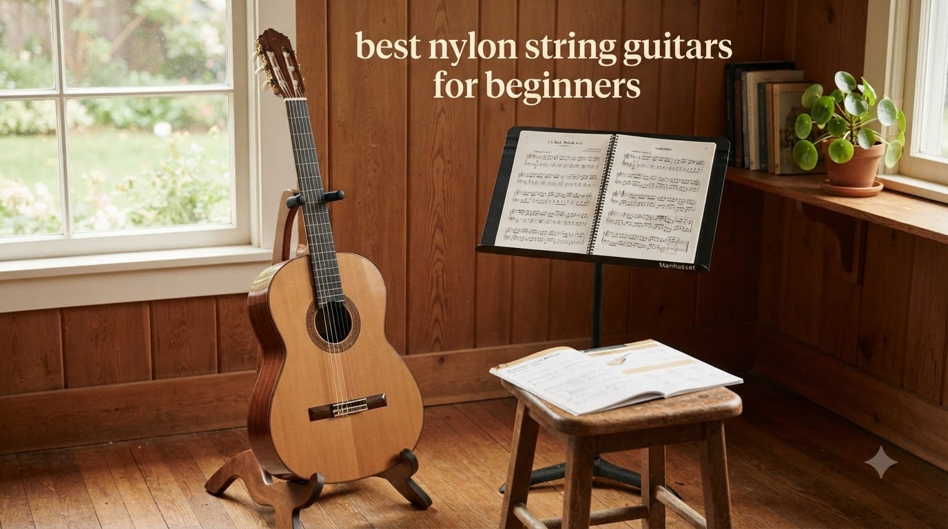 best nylon string guitars for beginners