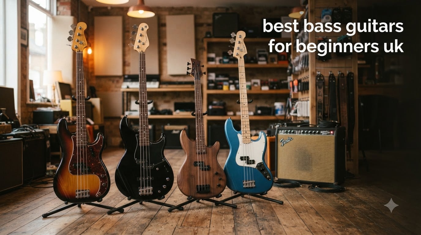 best bass guitars for beginners uk