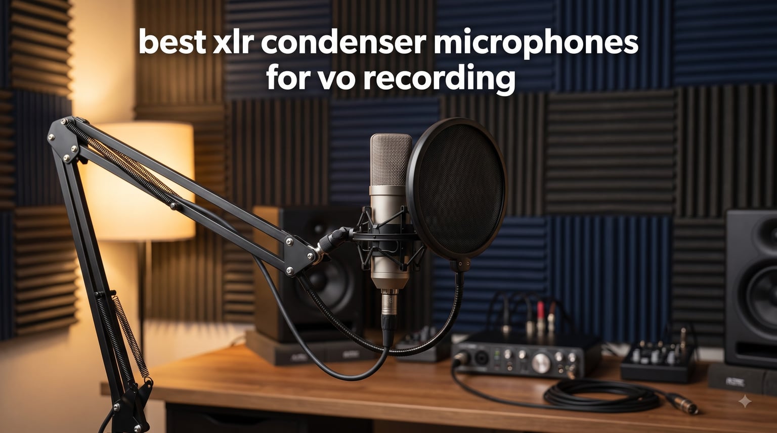 best xlr condenser microphones for vo recording