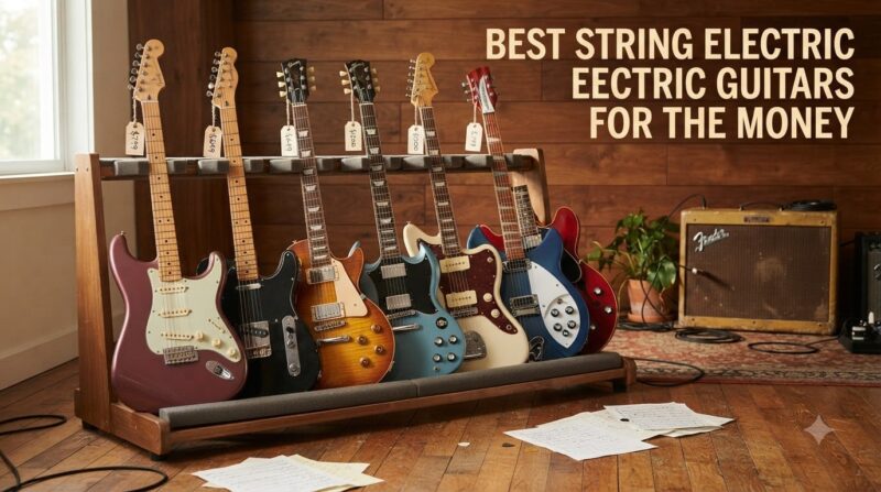 best string electric guitars for the money