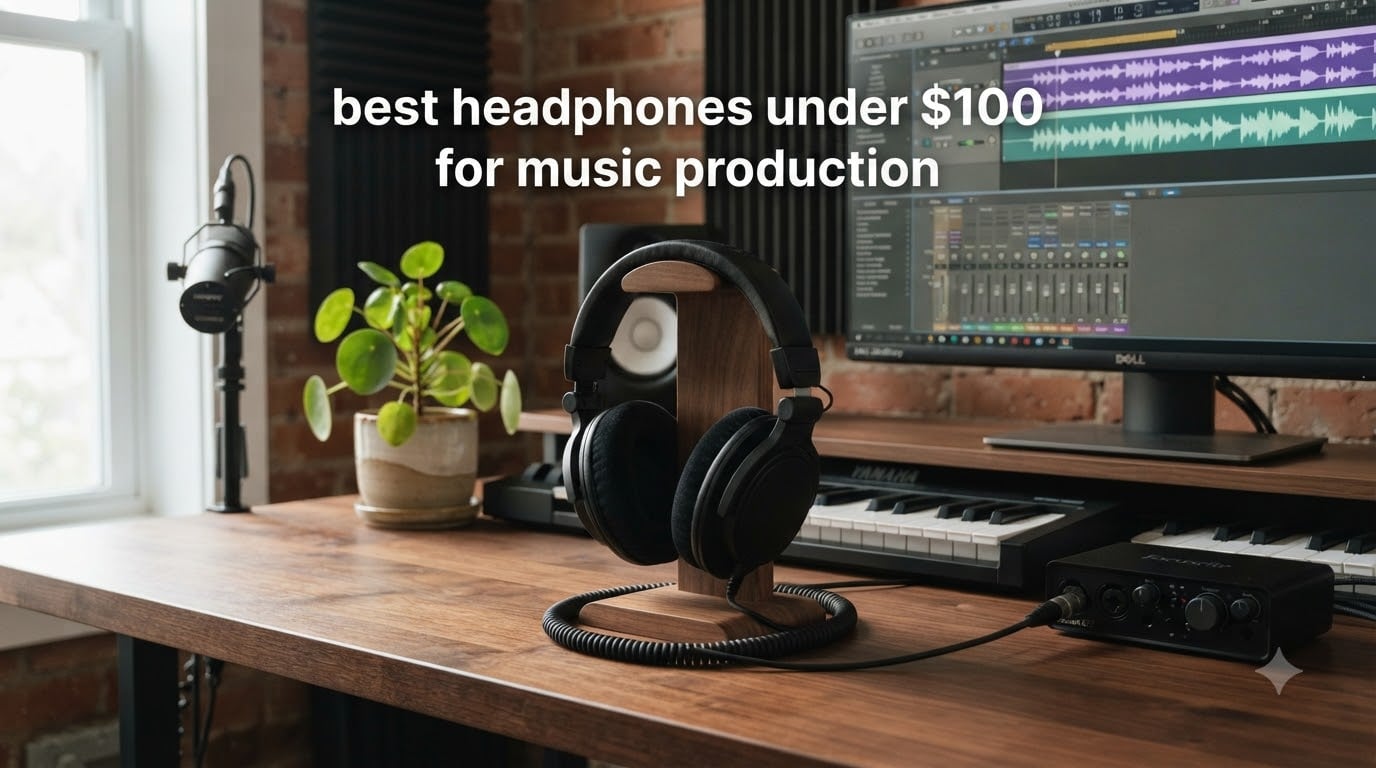 best headphones under $100 for music production