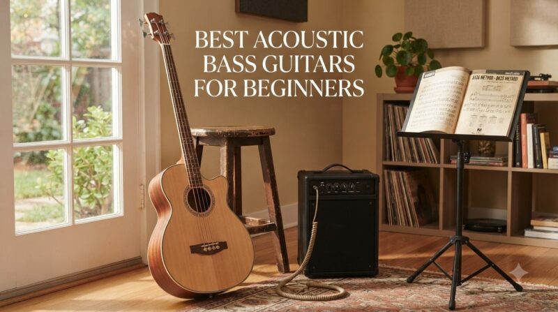 best acoustic bass guitars for beginners