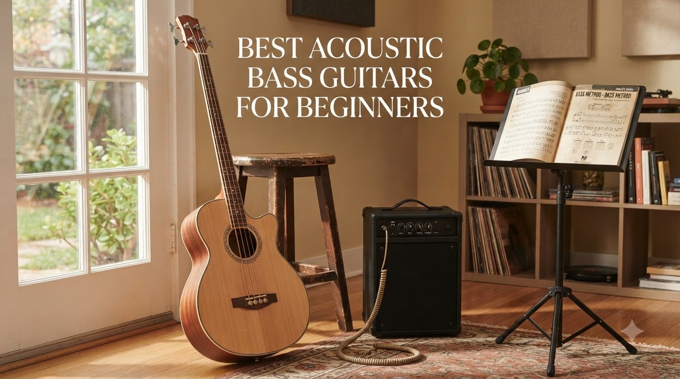best acoustic bass guitars for beginners
