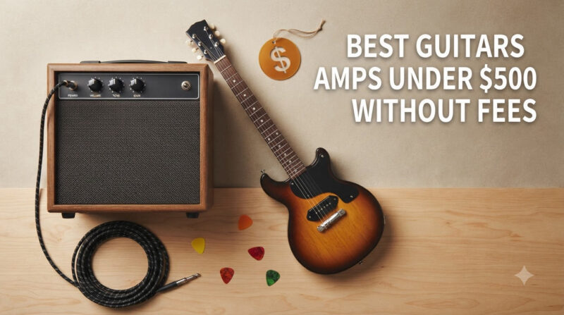 best guitars amps under $500 without fees
