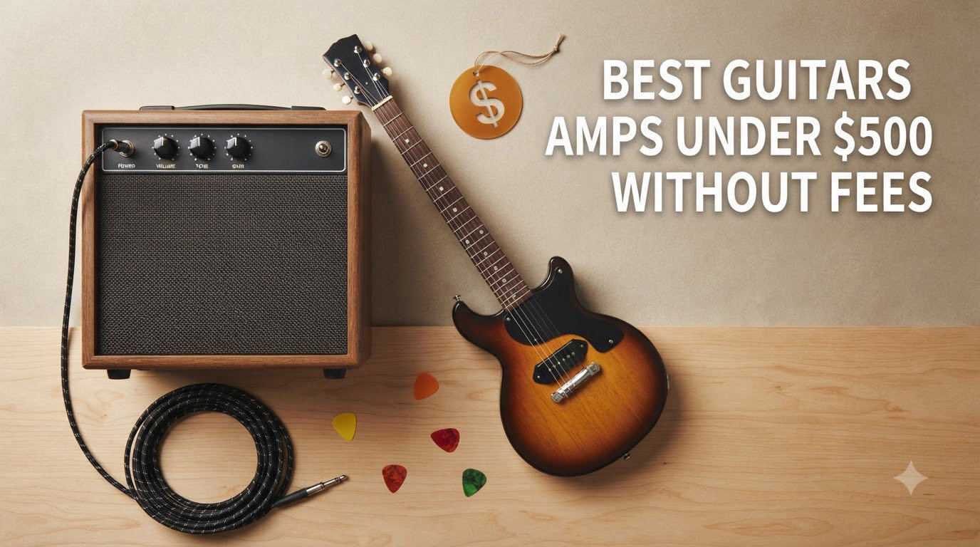 best guitars amps under $500 without fees
