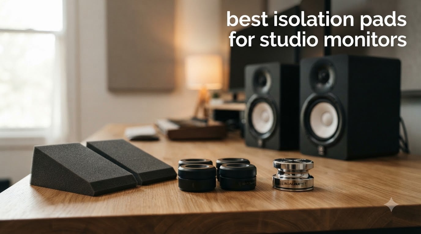 best isolation pads for studio monitors