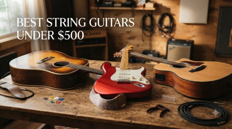 best string guitars under $500