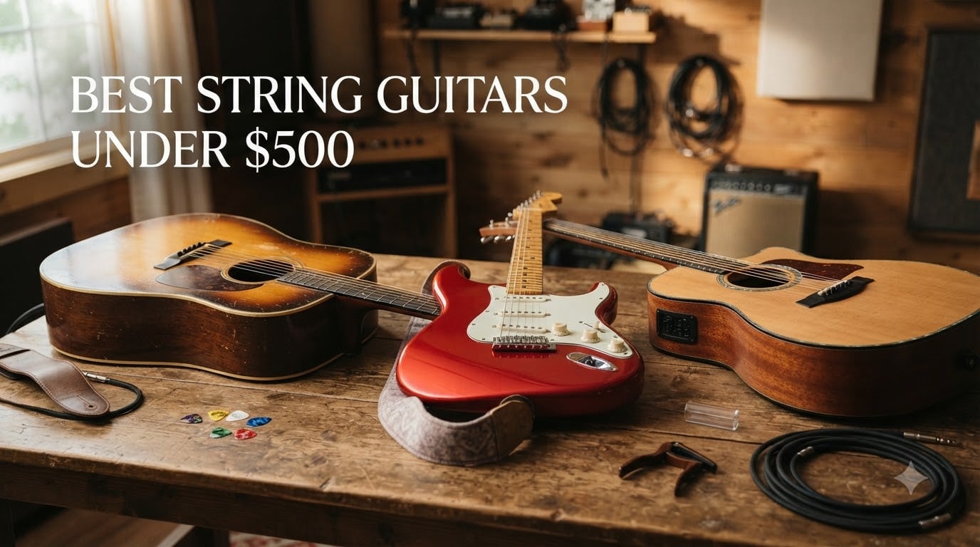 best string guitars under $500