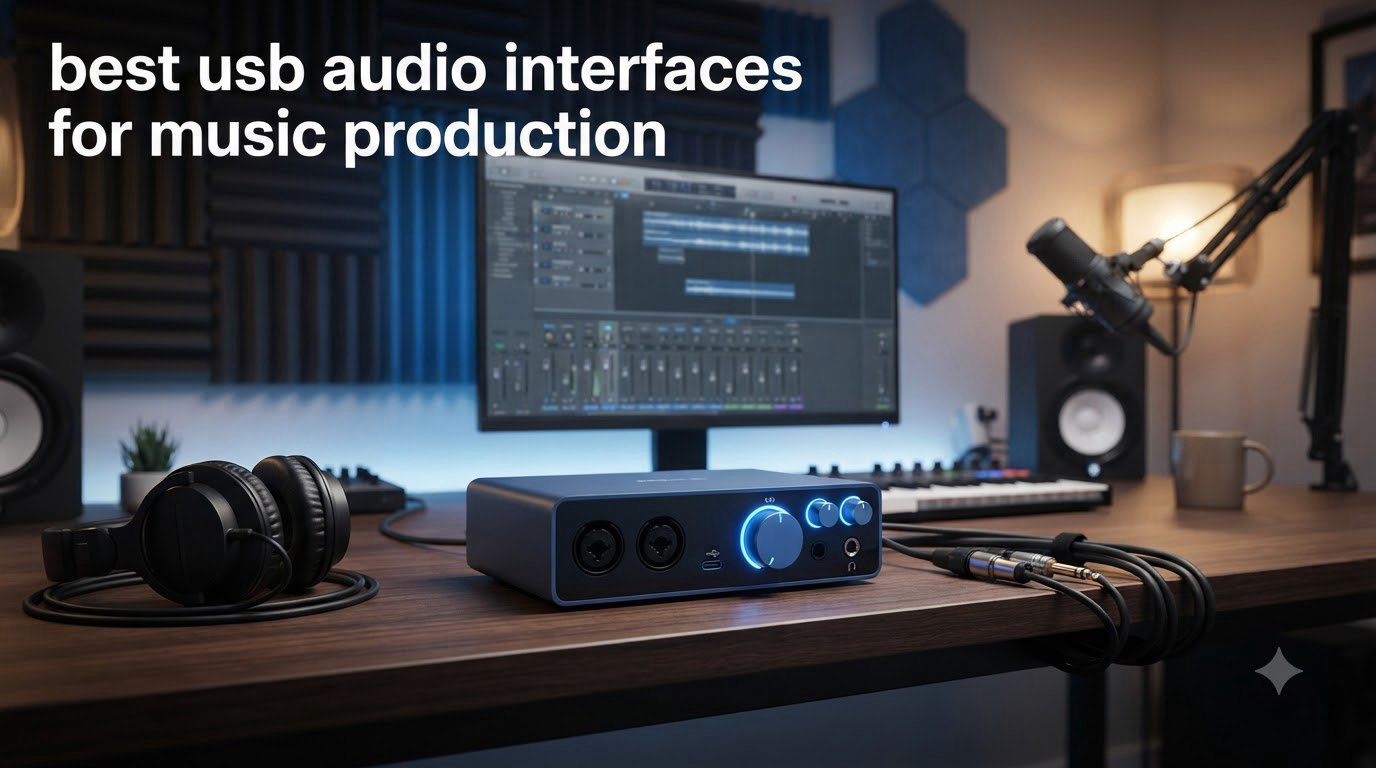 best usb audio interfaces for music production