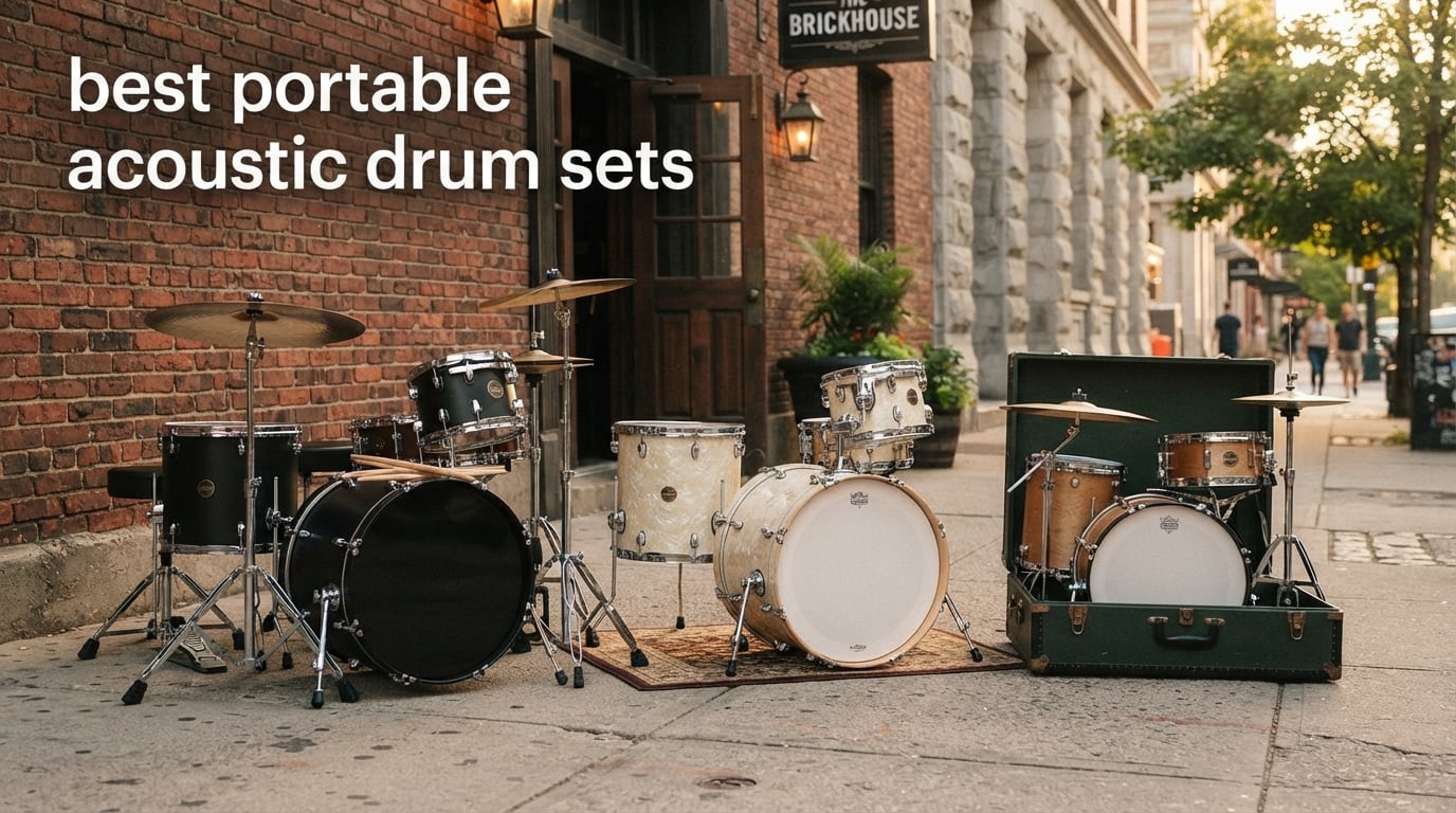 best portable acoustic drum sets