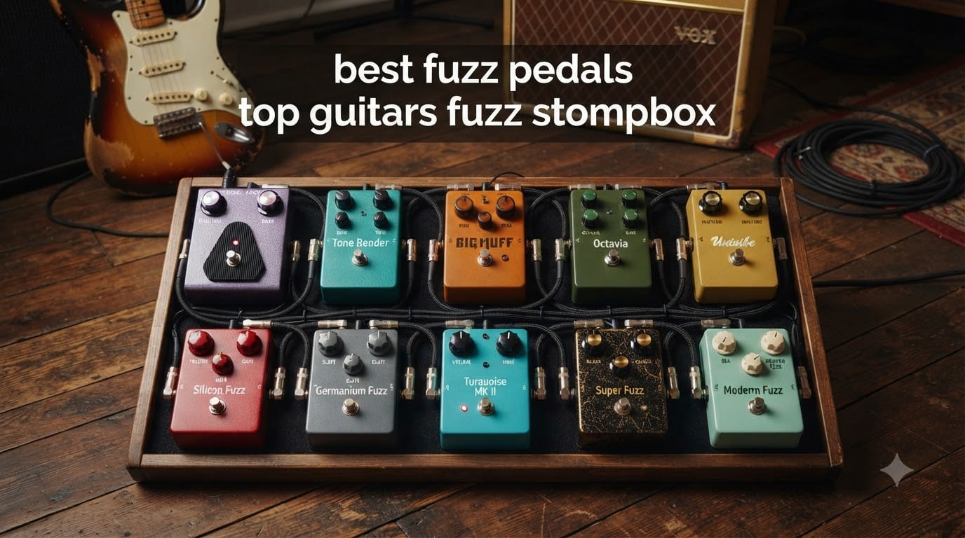 best fuzz pedals top guitars fuzz stompbox